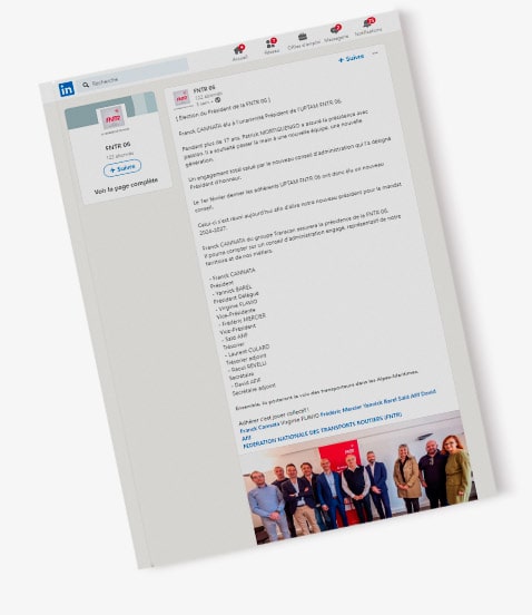 Article de presse Transcan Groupe